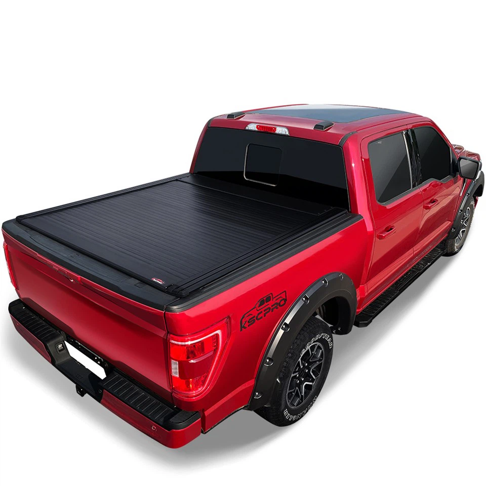 Tapa de la cama de camión retráctil eléctrico